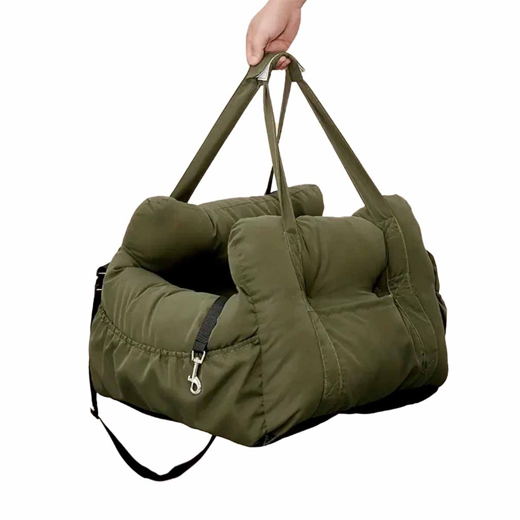 Cama de auto para mascotas detalle de arnés de seguridad – Mil Ideas