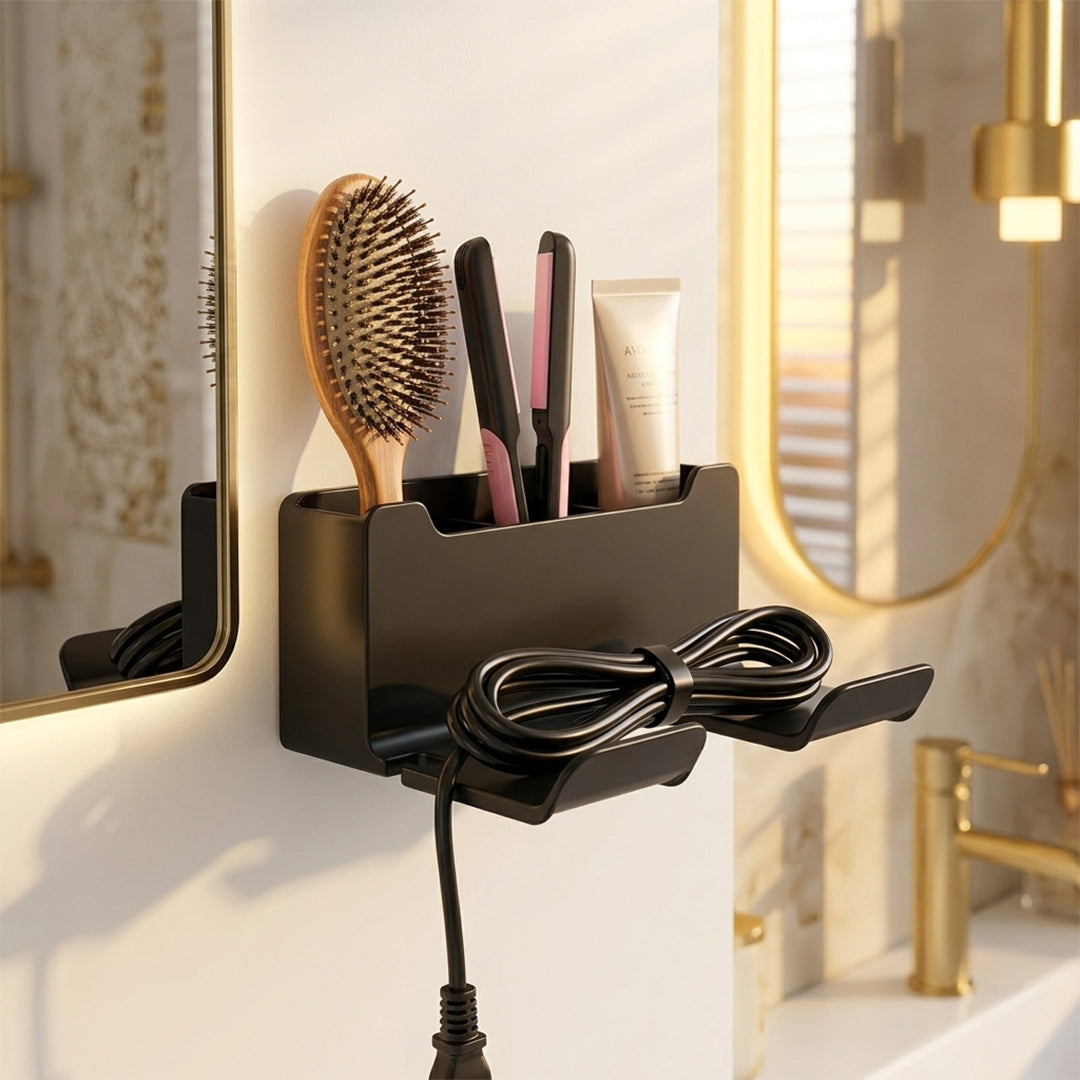 Soporte para Secador de Pelo y Accesorios vista adicional – Mil Ideas