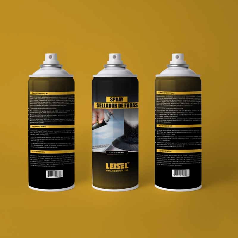 Spray sellador Leisel 450ml detalle – Mil Ideas