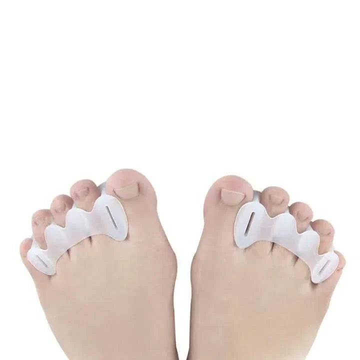 Separador de dedos de silicona blanco vista adicional – Mil Ideas