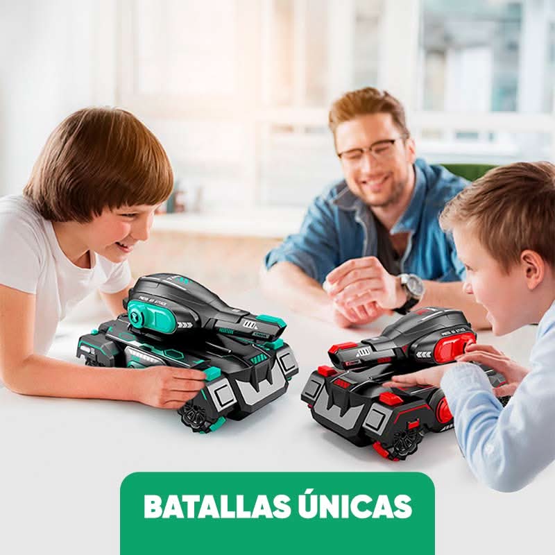 Auto RC Tanque con Lanzador de Balas de Gel vista adicional – Mil Ideas