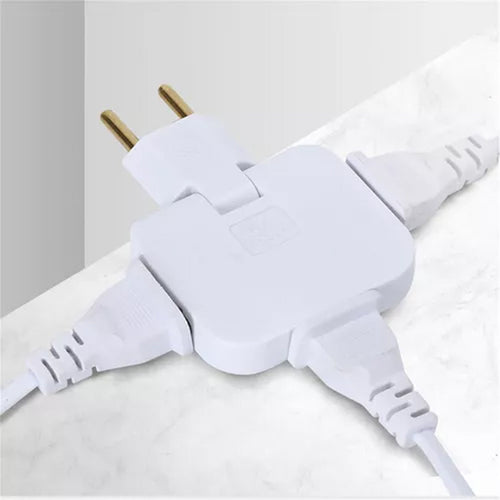 Adaptador 180 Grados para Enchufe tipo F x4