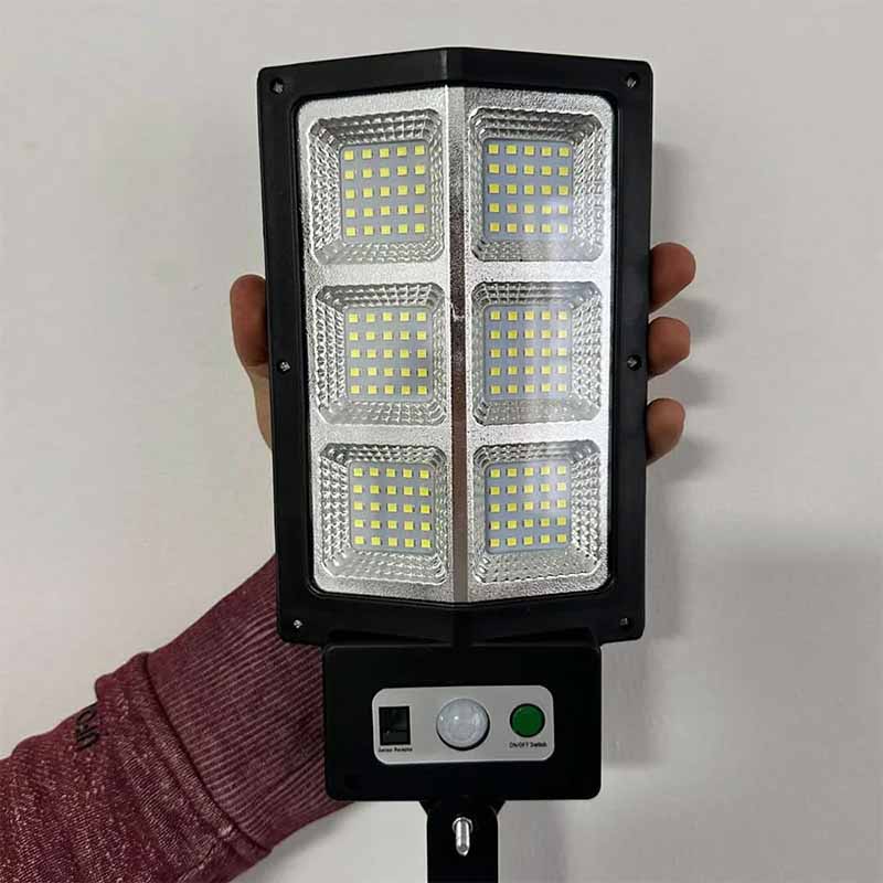 Foco solar 6 LED vista adicional – Mil Ideas