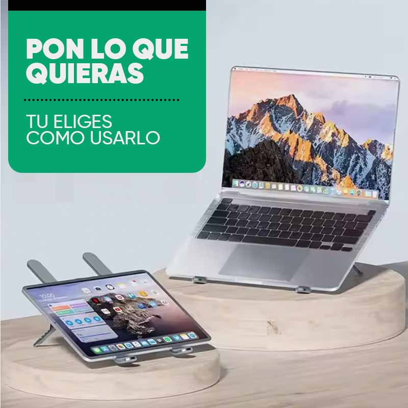 Soporte Plegable con Ventilación para Notebook vista adicional – Mil Ideas