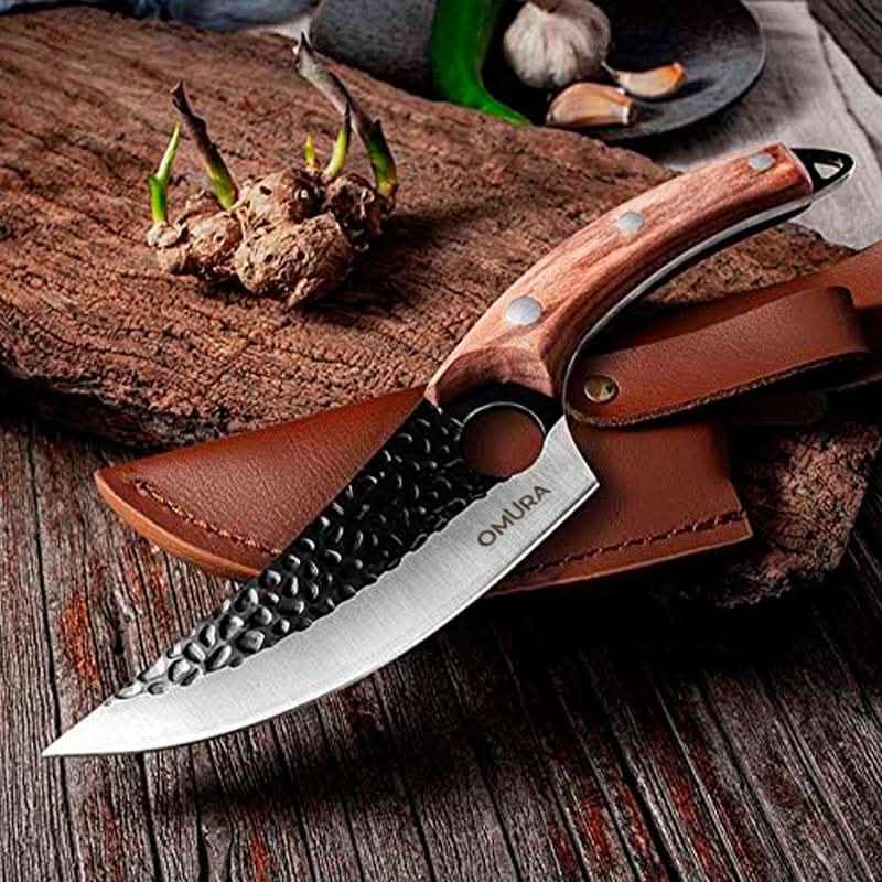 Cuchillo Tadami Omura diseño japonés detalle – Mil Ideas