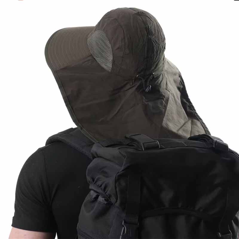 Sombrero con solapa detalle de protección – Mil Ideas