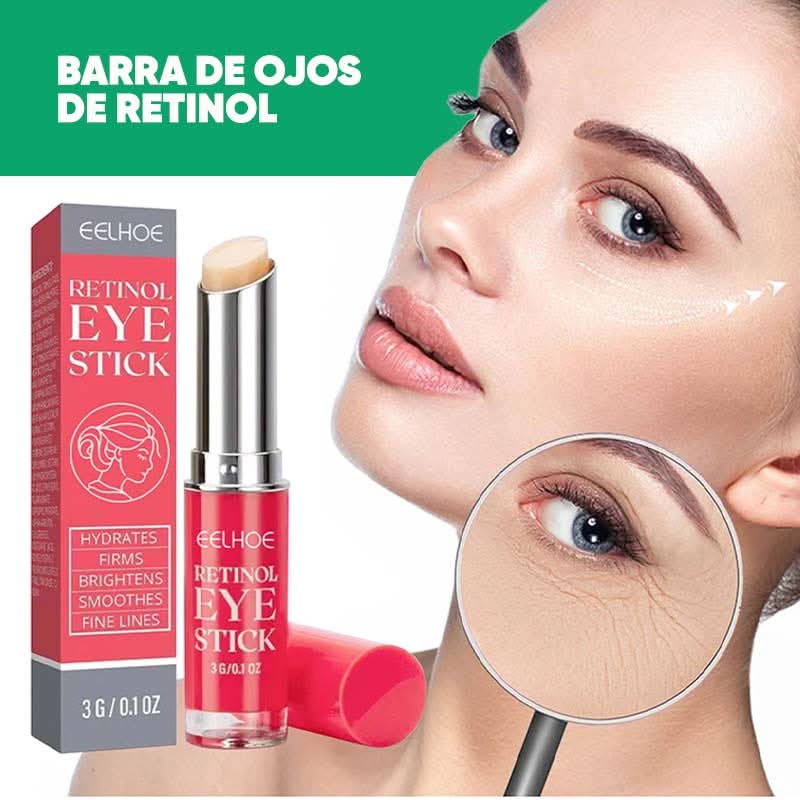 Crema Antiarrugas de Retinol para Ojos en uso – Mil Ideas
