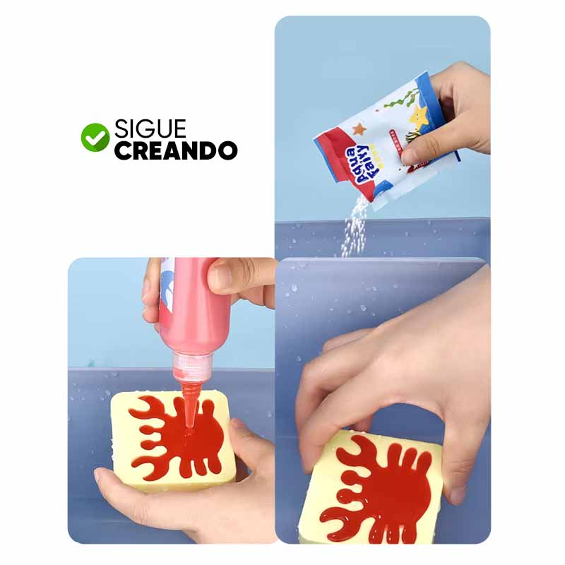 Repuesto 20g Solidificador para Kit Mágico 3D detalle – Mil Ideas