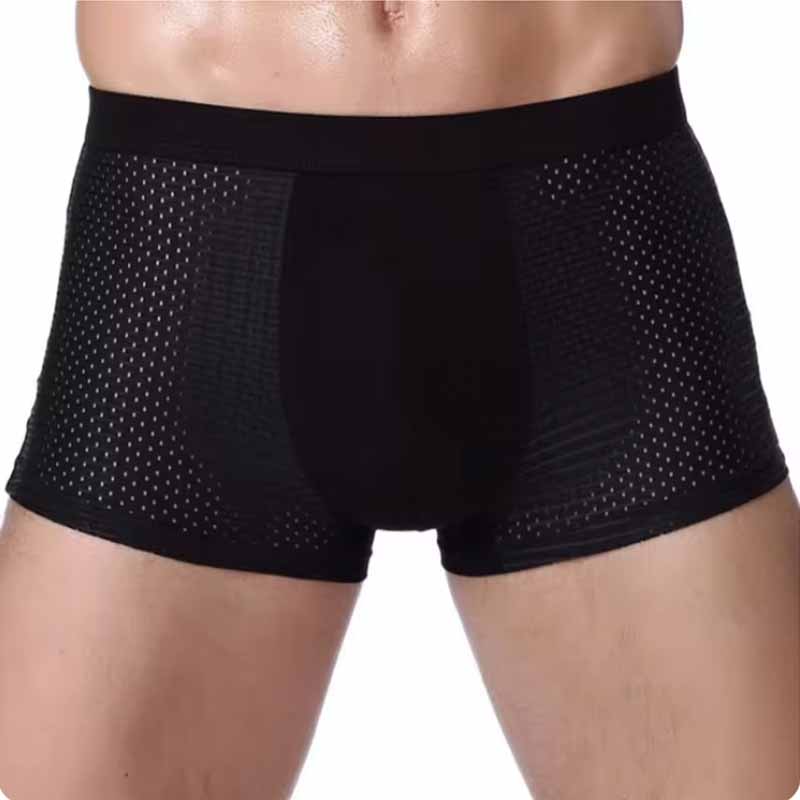 Pack de 4 boxer de fibra de bambú en uso – Mil Ideas