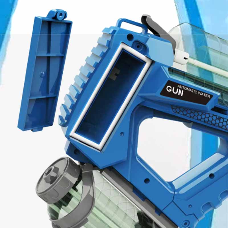 Pistola automática de agua eléctrica luminosa vista adicional – Mil Ideas