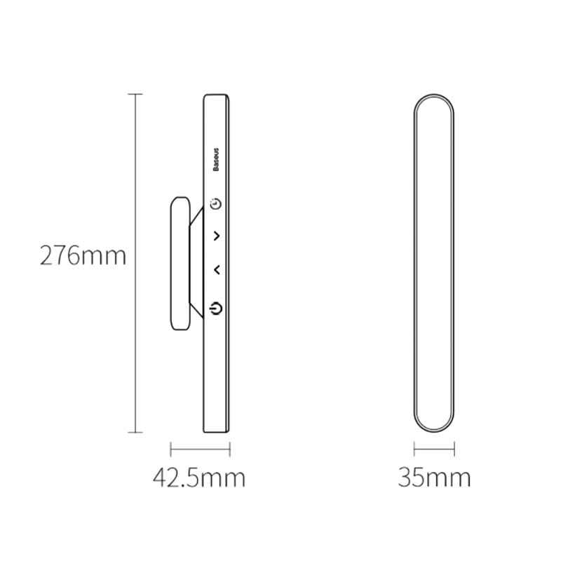 Lámpara Baseus vista adicional luz cálida – Mil Ideas