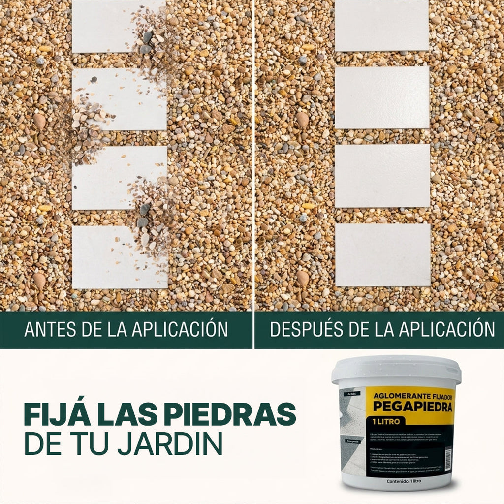Fijador para piedras de Jardín PEGAPIEDRA 1L Leisel