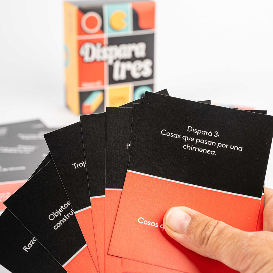 Juego de Cartas Disparatres detalle – Mil Ideas