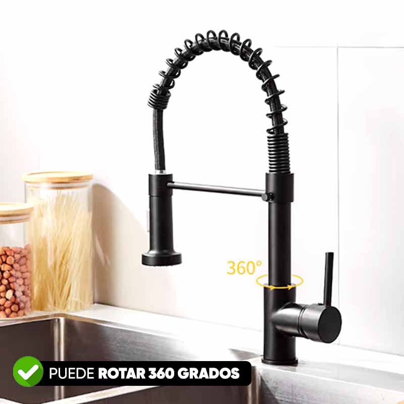 Canilla Monocomando Extensible de Cocina detalle – Mil Ideas
