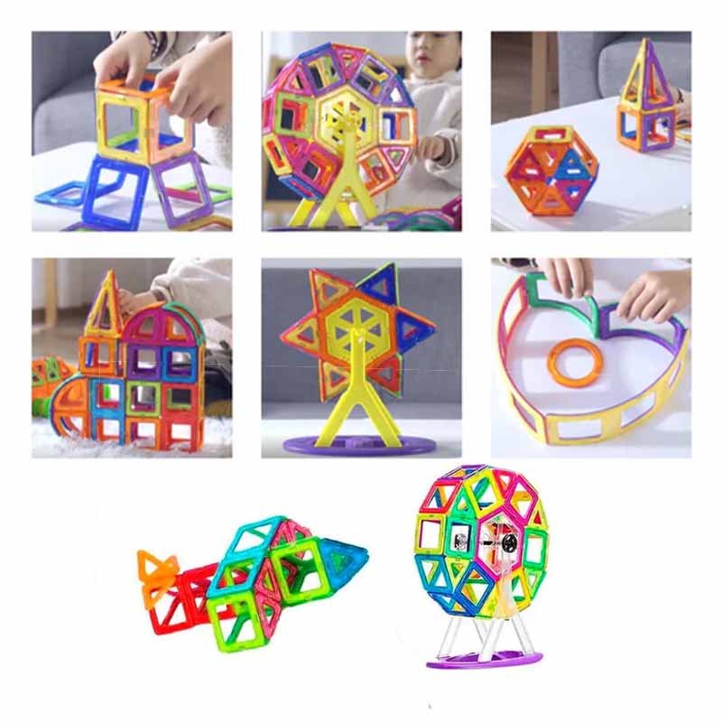 Bloques Magnéticos para Niños detalle – Mil Ideas