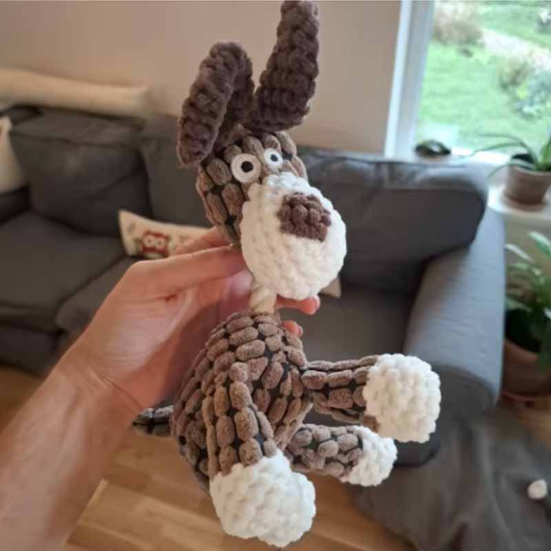 Peluche para mascotas en pana vista adicional – Mil Ideas