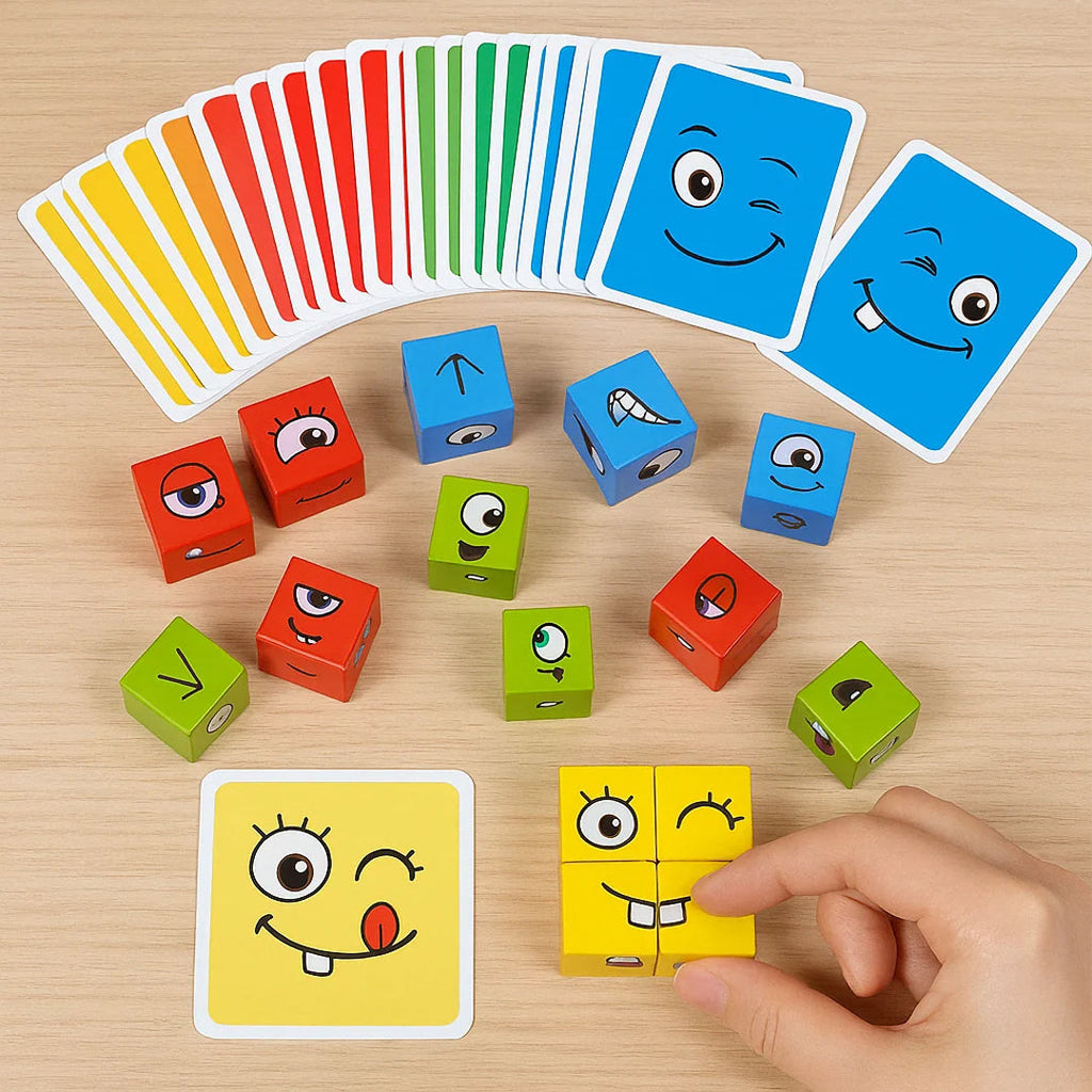 Juegos Rompe Cabeza con Caras y Timbre