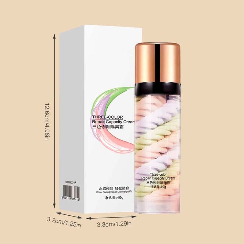Pre Base Primer para Piel Seca Tres Colores detalle – Mil Ideas