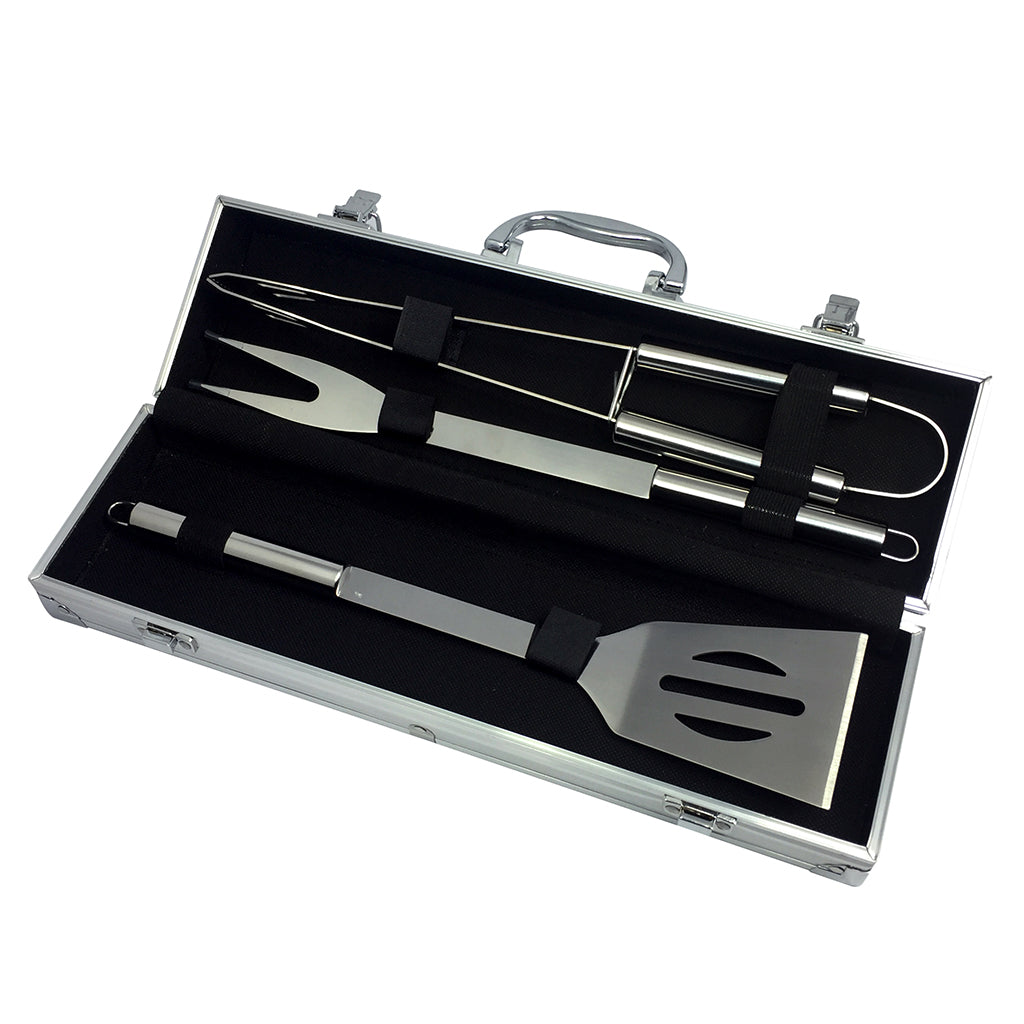 Set 3 cubiertos para asado en acero inoxidable – Mil Ideas
