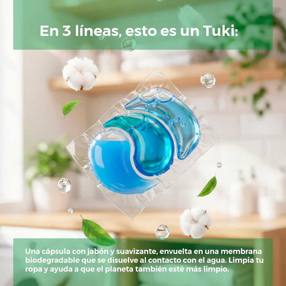 Cápsulas Tuki vista adicional del pack – Mil Ideas
