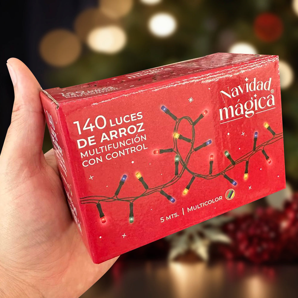 Luces Navidad Multifunción 5 Metros 220v detalle – Mil Ideas