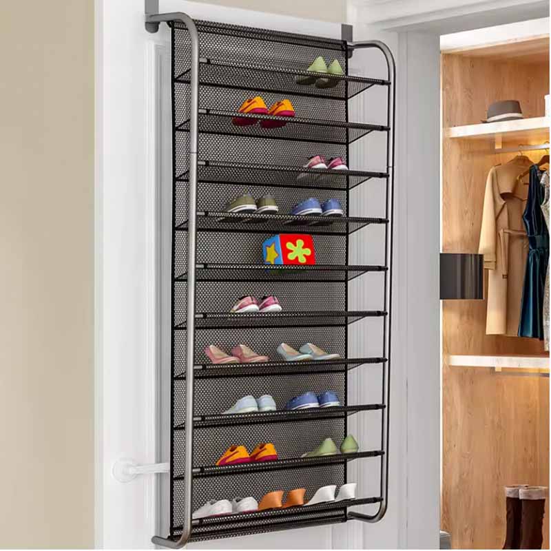 Zapatera colgante ahorraespacio para puerta 10 estantes – Mil Ideas