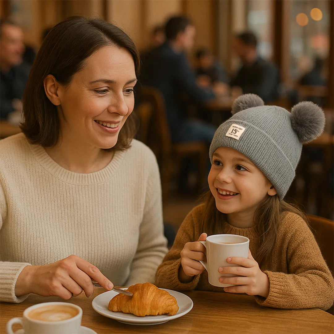 Gorro de lana con orejas Sweet-Soft vista adicional – Mil Ideas