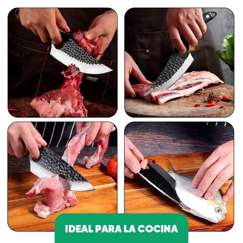 Cuchillo Tadami Omura diseño japonés vista adicional – Mil Ideas