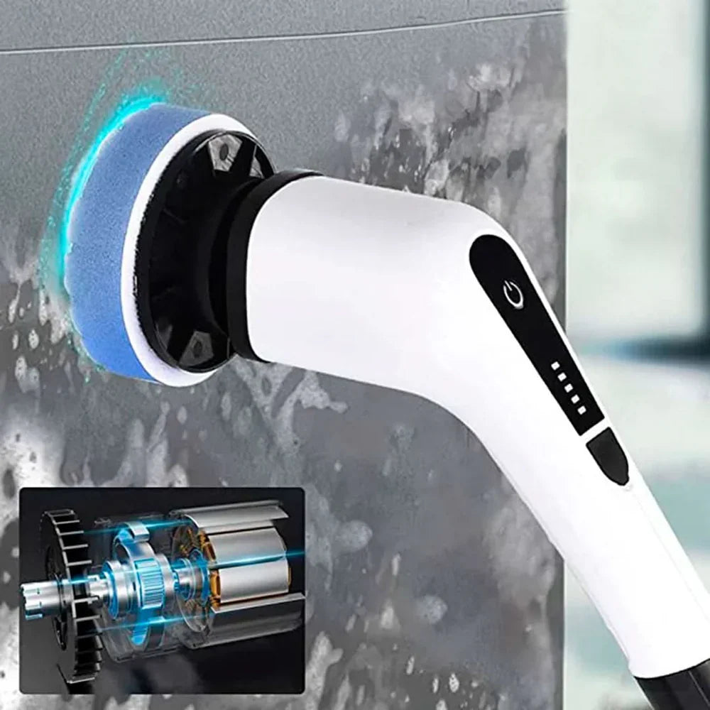 Cepillo de Limpieza Turbo con 7 Cabezales + Hongo Killer de Reaglo
