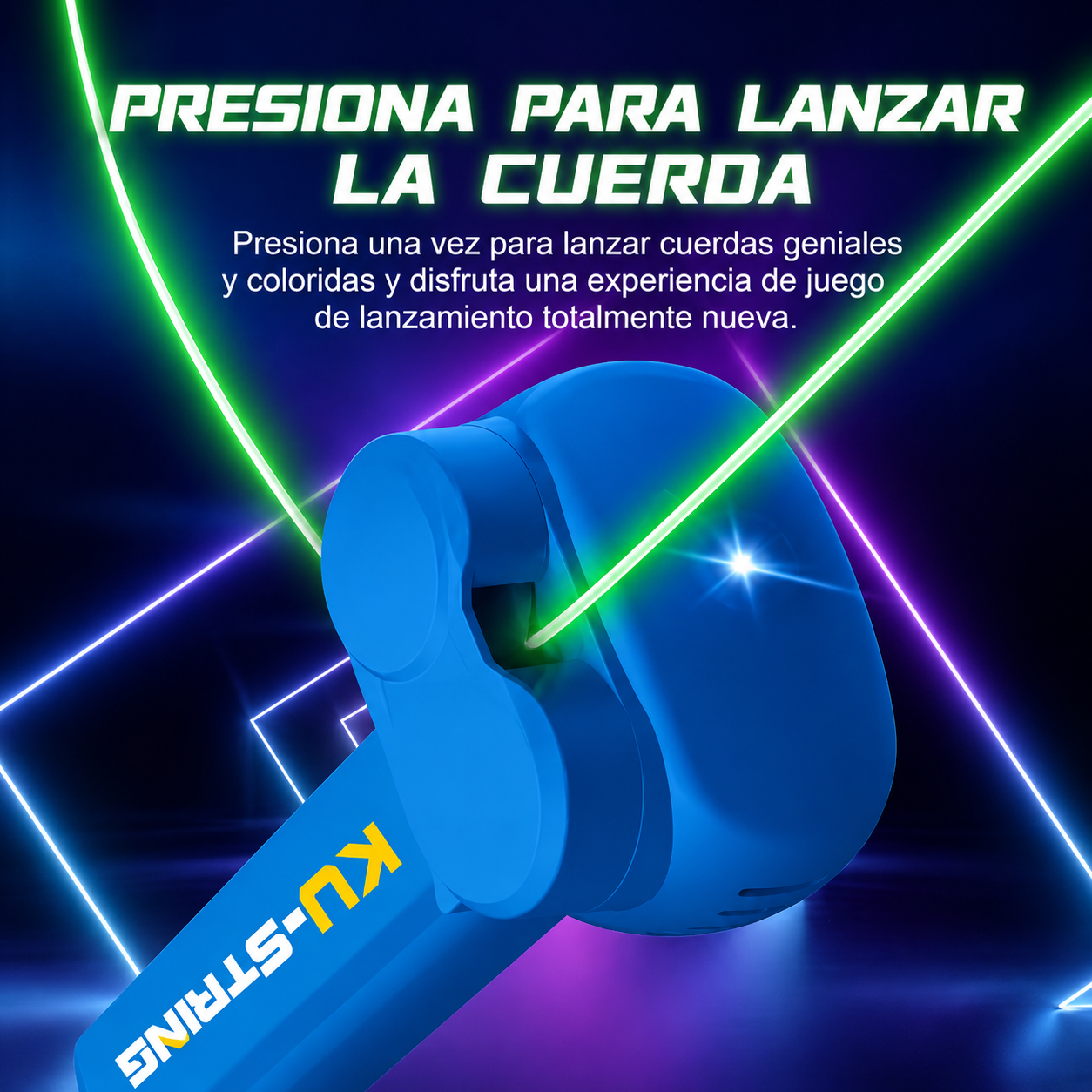 Lanzador de cuerda LED en uso – Mil Ideas