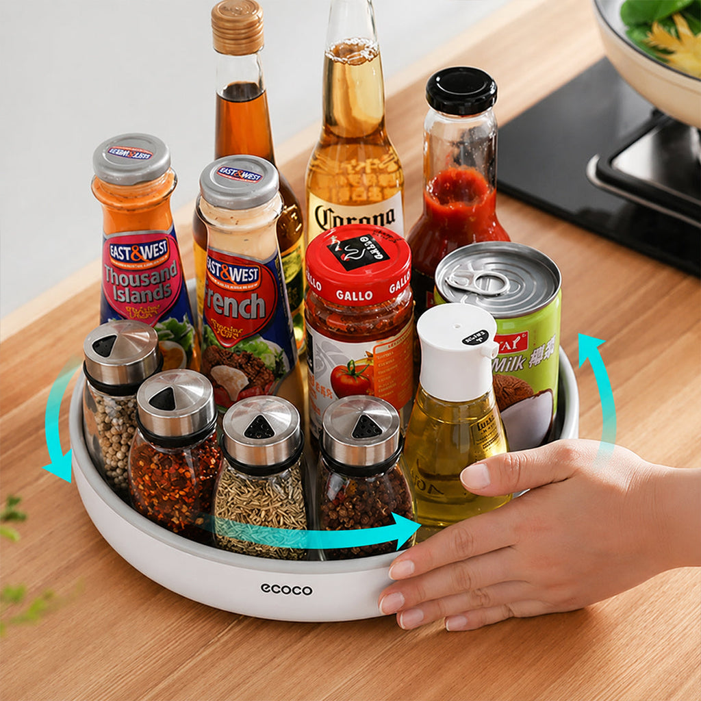 Bandeja Giratoria Para Organizar Condimentos 30cm ECOCO
