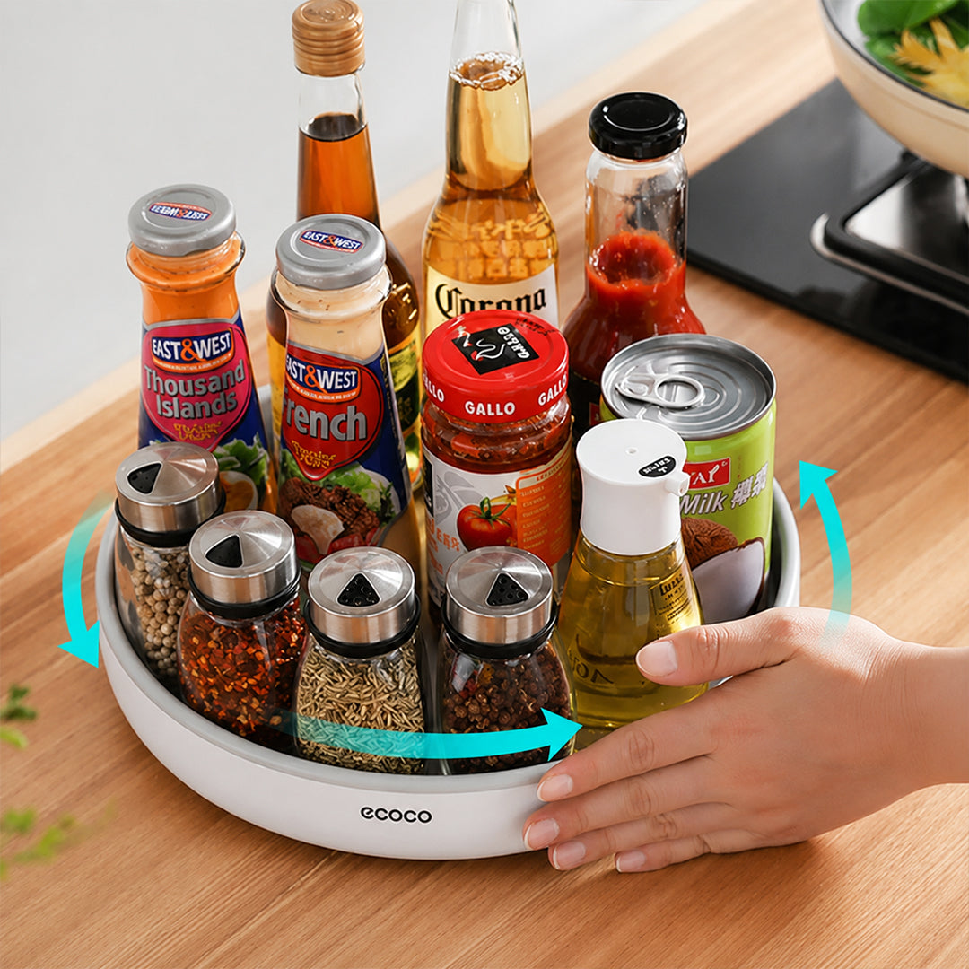 Bandeja Giratoria Para Organizar Condimentos 30cm ECOCO