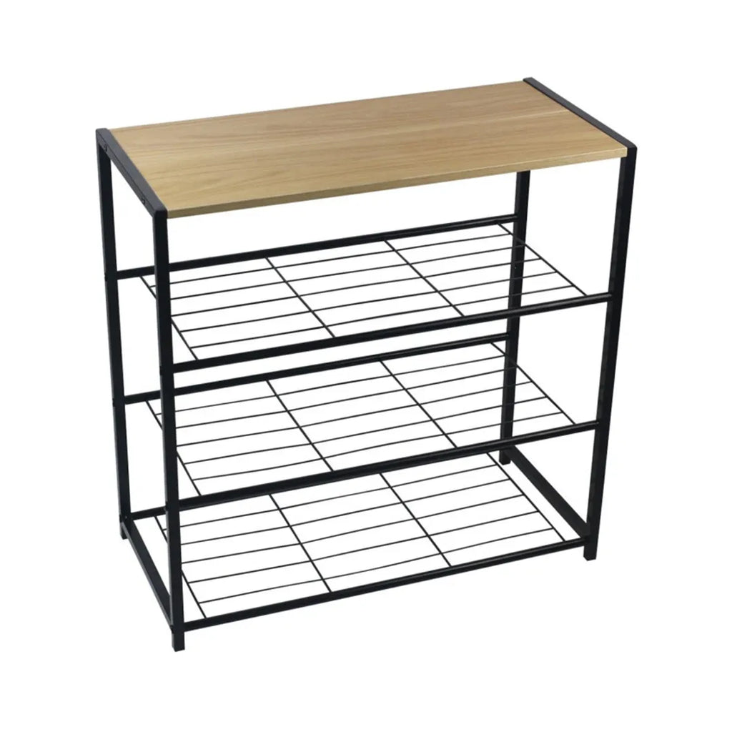 Mueble Zapatera Hierro MDF vista adicional – Mil Ideas