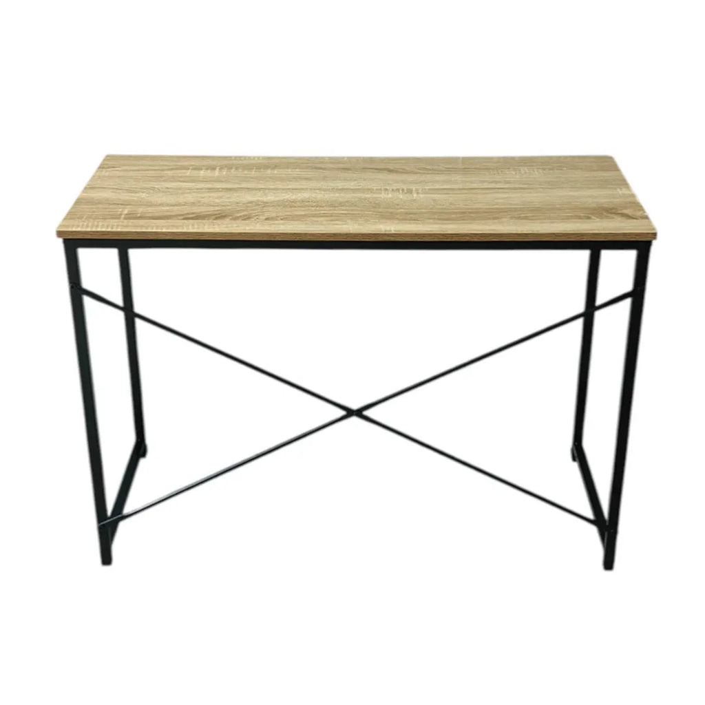 Escritorio hierro y MDF desarmable 100x40x70 vista adicional – Mil Ideas