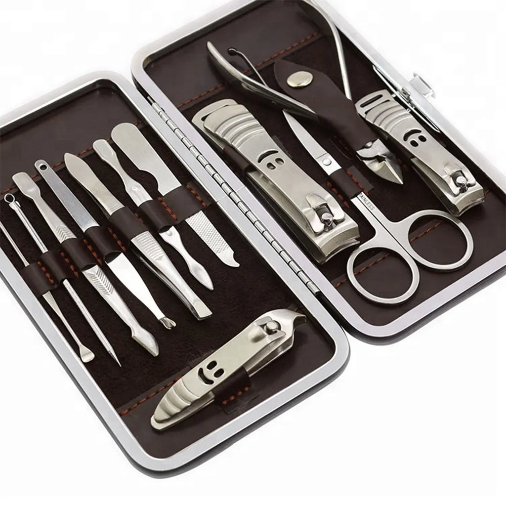 Set de manicura y pedicura en acero inoxidable vista adicional – Mil Ideas