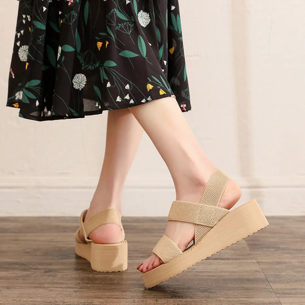 Sandalias Cáñamo detalle tejido y doble banda – Mil Ideas