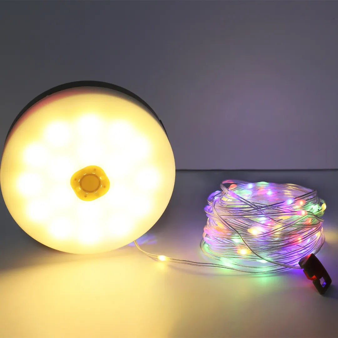 Guía de Luces Retráctil RGB 10m vista adicional – Mil Ideas