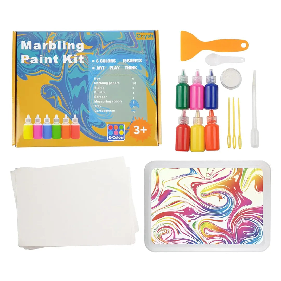 Kit de pintura mármol en uso – Mil Ideas