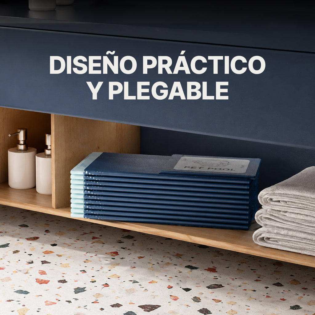 Piscina Familiar Rectangular Grande Plegable