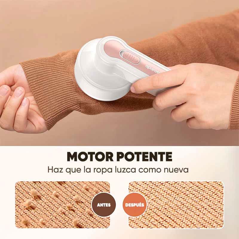 Removedor de pelusa eléctrico portátil USB vista adicional – Mil Ideas