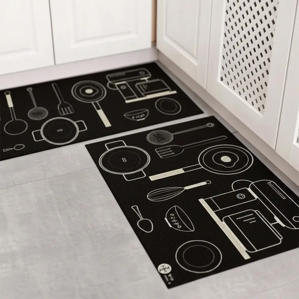 Set De Alfombras Para Cocina 2 Piezas Kitchen