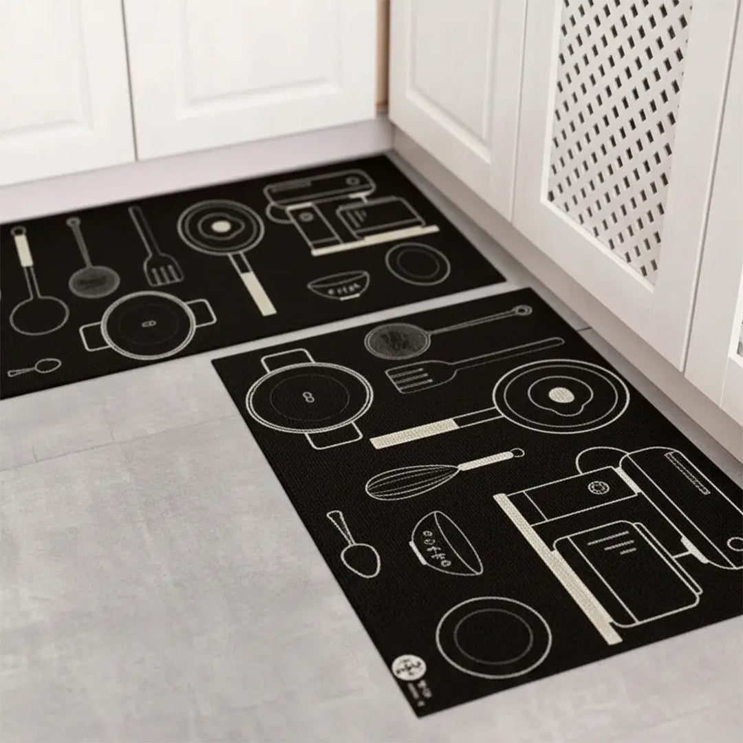 Set De Alfombras Para Cocina 2 Piezas Kitchen