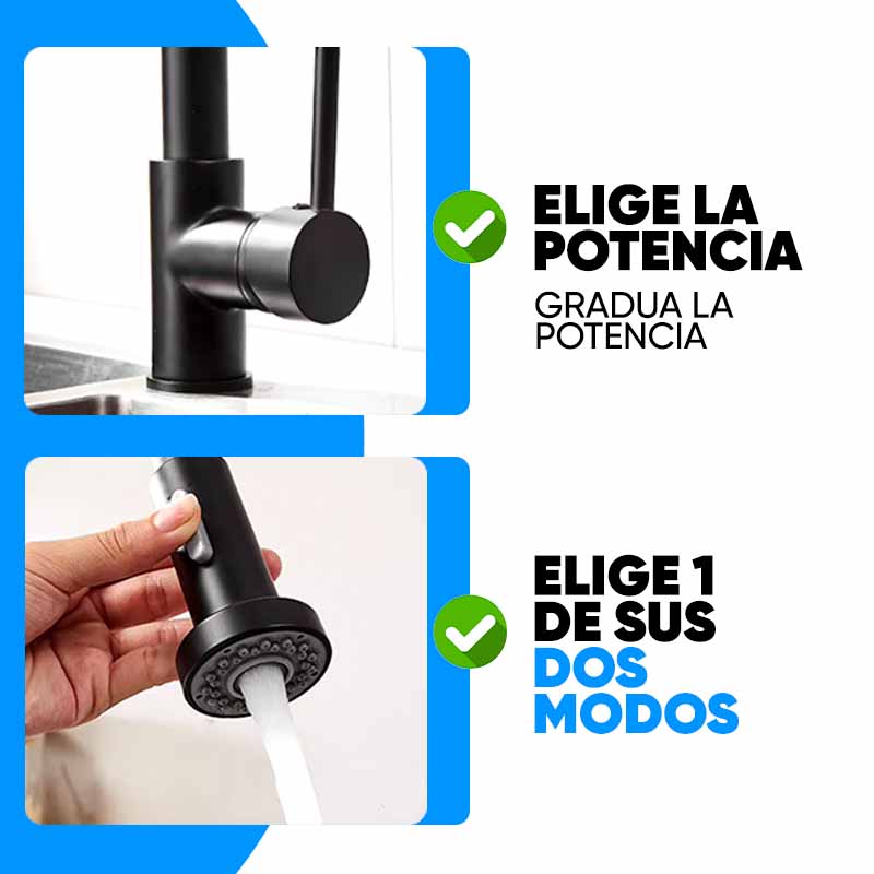 Canilla Monocomando Extensible de Cocina vista adicional – Mil Ideas