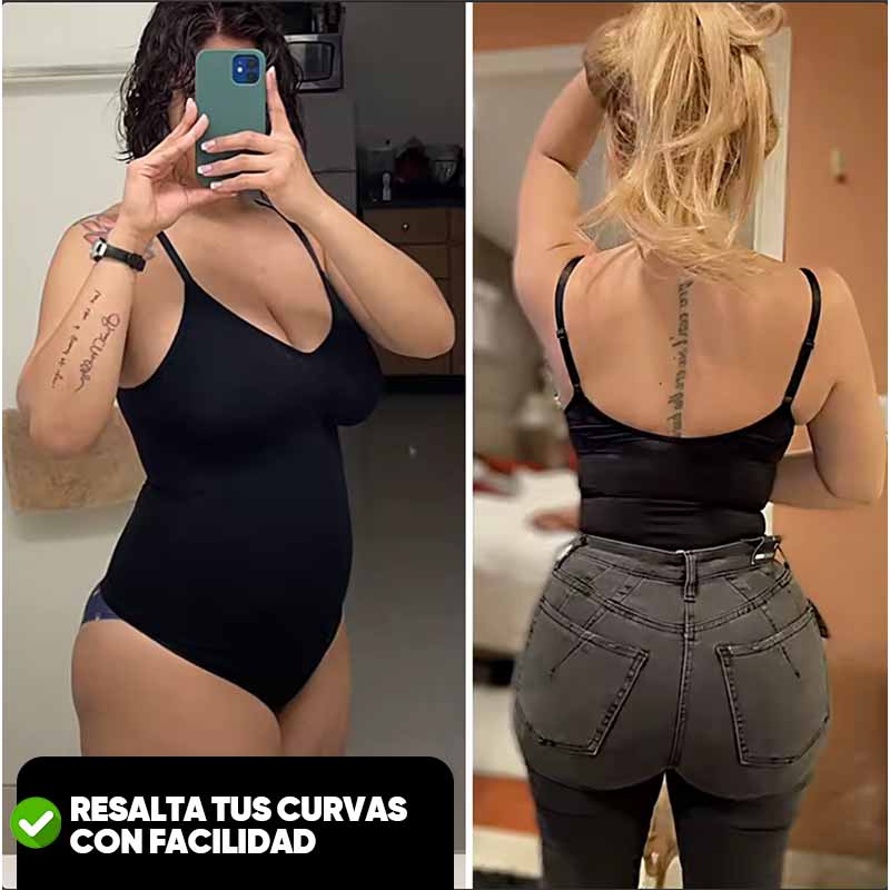 Body con tirantes moldeador sin costuras detalle – Mil Ideas