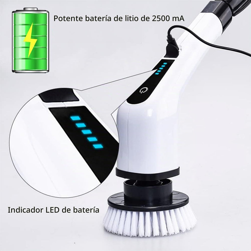 Cepillo de Limpieza Turbo con 7 Cabezales