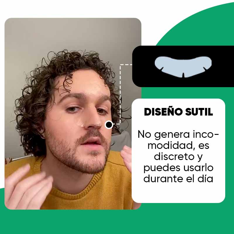 Pack 10 parches anti-acné para nariz Luminex vista adicional – Mil Ideas