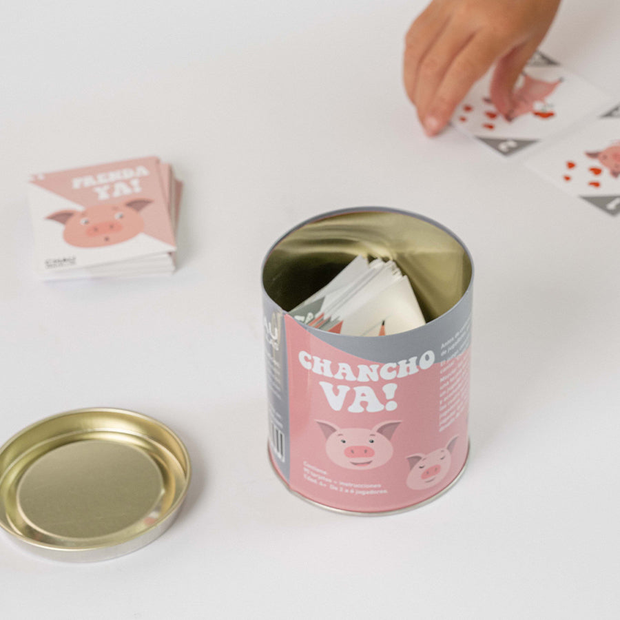 Juego de Cartas ChanchoVa +4 vista adicional – Mil Ideas