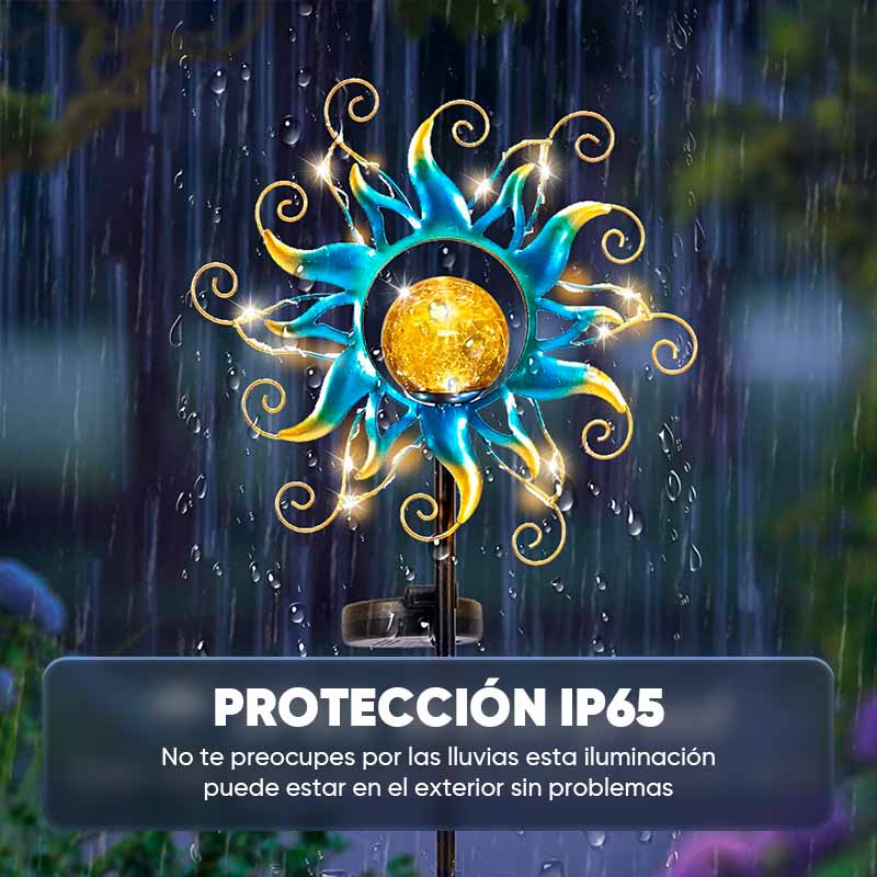 Luz solar para jardín Magic Sun vista adicional – Mil Ideas