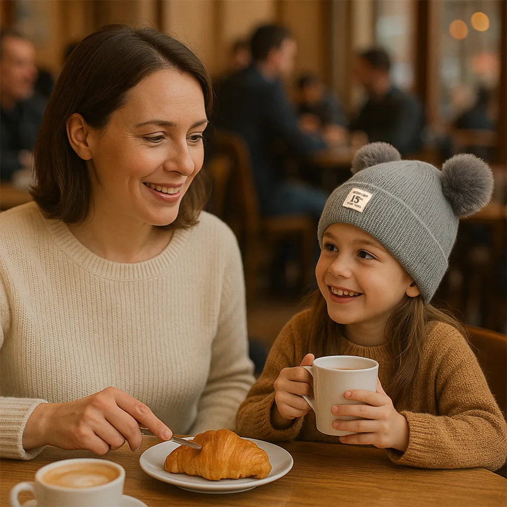 Gorro de lana con orejas Sweet-Soft vista adicional – Mil Ideas