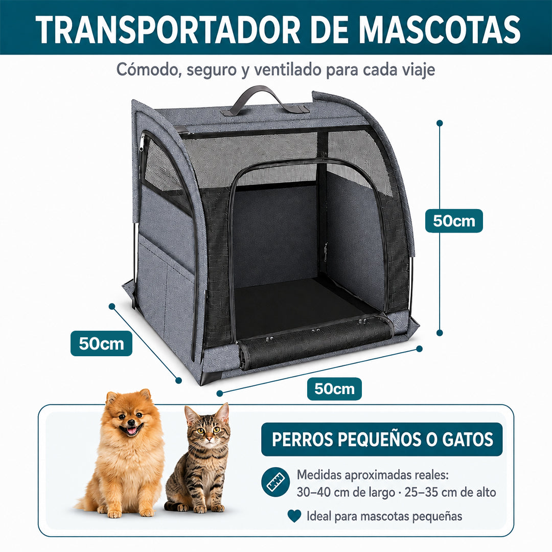 Bolso Transportador De Mascotas Para Auto